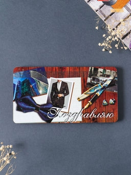 Купюрница "Поздравляю" 19х9,5х0,7 см, вид 7