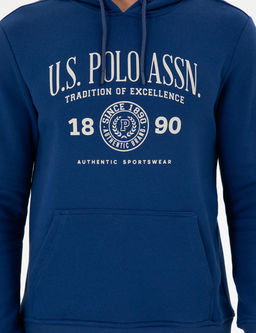 Мужской свитшот цвета индиго Неожиданная скидка в корзине - U.s. polo assn фото 6