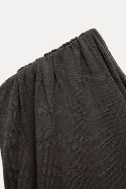 DRAPED KNIT MIDI TOP - Zara фото 7