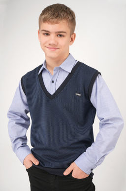 Джемпер-рубашка для мальчика Happyfox