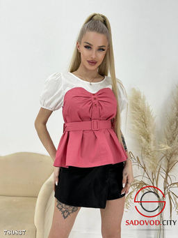 Женская блузка с коротким рукавом - Bruno фото 13