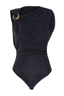 Gumus Aksesuar Detayl? C?tc?tl? Simli Orme Body TPRSS25BD00005
