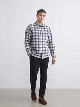 Rahat Kal?p Uzun Kollu Ekose Erkek Oduncu G?mlek