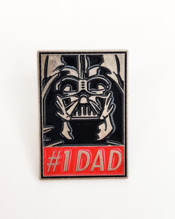 Металлический значок Dad №1 - Krumpy фото 3