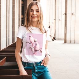 Эксклюзивная футболка Yana Pletneva упаковка плотный Zip пакет!