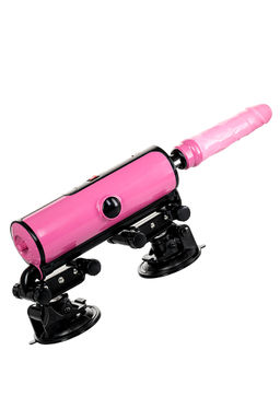 Секс-машина Pink-Punk, MotorLovers, ABS, розовый, 36 см - Toyfa фото 2