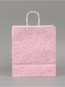 Пакет подарочный «Сердца», 28 × 32 × 15 см