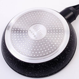 7859-1 Сковорода 20 см с мраморным покрытием с крышкой (х8) - Mayer&boch фото 5