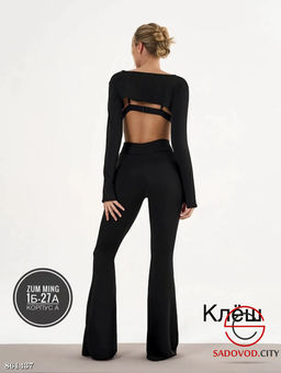 Женские лосины клеш от колена - Fiona фото 3