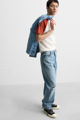 FADED PRINTED T-SHIRT - Zara фото 5