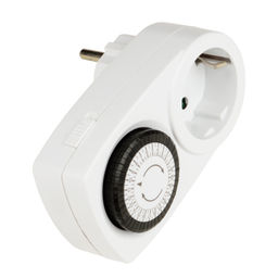 UST-M10 WHITE Таймер механический с розеткой, 220В. 12/24ч. 3500Вт. ТМ Uniel - Volpe фото 2