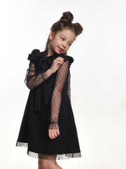 Платье нарядное праздничное UD 7123 касар горошек - Mini maxi фото 8