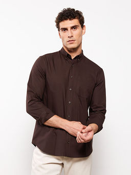 Regular Fit Uzun Kollu Oxford Erkek G?mlek