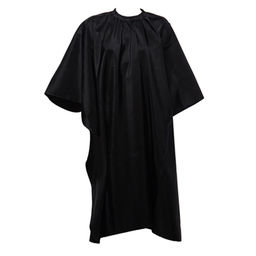Dewal Пеньюар для стрижки Глянец AA04Black, 128 х 146 см, черный глянцевый
