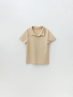 Футболка для мальчика поло, синий - Lesi kids фото 27