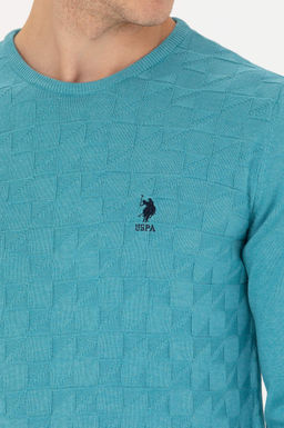 U. S. Polo Assn Мужской базовый свитер Petrol - U.s. polo assn фото 21