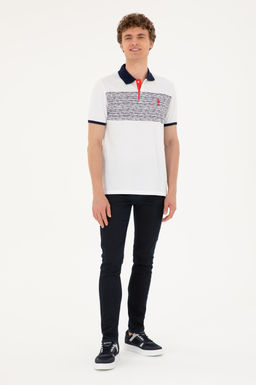 Футболка U.S. Polo Assn мужская темно-синяя хлопок  фото 4