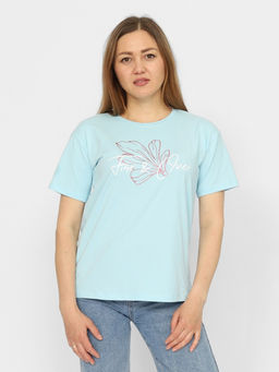 CRB wear/CSSW 60265-43 Футболка женская,голубой/Ex.Cherubino