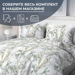 Пододеяльник Евростандарт, бязь ГОСТ (Утренний цветок) - Ивановотекстиль фото 2