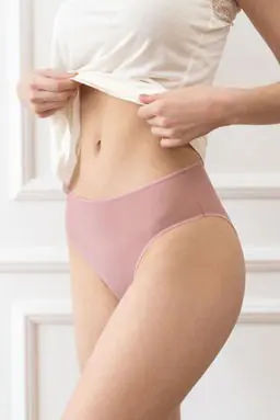 ALMANDO MELADO Трусы женские База "SLIP" Цвет:брусничный