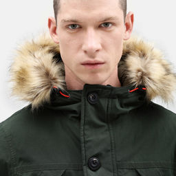 Куртки Timberland Parka Scar Ridge зеленая  фото 6