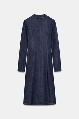 TRF DENIM DRESS - Zara фото 15