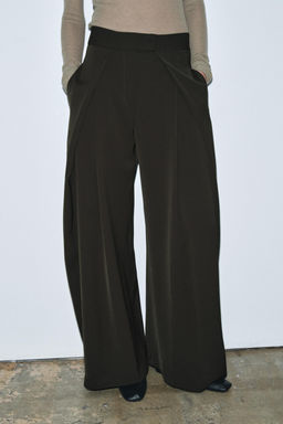 FLOWING TROUSERS WITH DARTS ZW COLLECTION - Zara фото 2