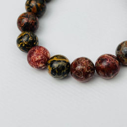 Браслет из леопардовой Яшмы 16,5 см