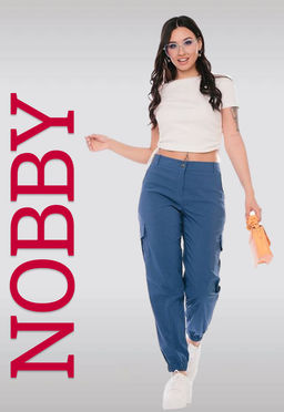 NOBBY, Женские брюки 95-21 в стиле карго  фото 12