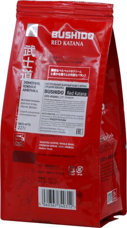 BUSHIDO. Red Katana зерновой 227 гр. мягкая упаковка