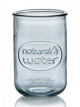 Стакан 400мл голубой cтекло - Denastia фото 2