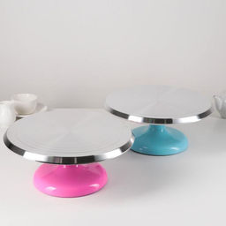 Подставка для торта вращающаяся Лазурь, d=31 см, МИКС - Simaland фото 4