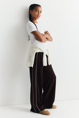 Pantal?n de ch?ndal holgado efecto neopreno - H&m фото 3