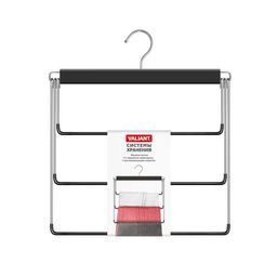 VAL BH-S3 Вешалка-качели 3-х уровневая, с противоск. покрытием, 34*39*1.1 см, цвет черный, BLACK, шт - Valiant фото 2