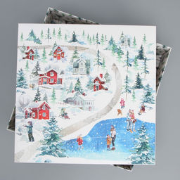 Коробка сборная Сказочных моментов, 26 х 26 х 8 см - Дарите счастье фото 4