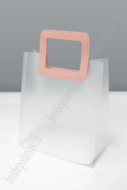 Пакет подарочный 23*27*13 см (12 шт) SF-8122, розовый