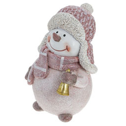 Фигурка декоративная "Снеговик", L7 W6 H11 см, 2в.