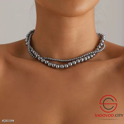 Жемчужное ожерелье на шею