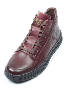 01-550A-4 Ботинки демисезонные мужские (натуральная кожа, байка) - Фабричный китай фото 2