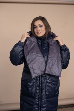 Куртка женская зимняя 22600 (черный/какао) - Kankan фото 15