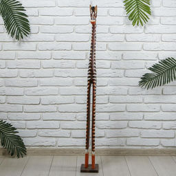 Сувенир «Зебра», 20×12×120 см, дерево