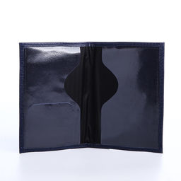 Обложка для паспорта, цвет синий