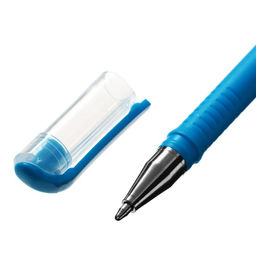 Набор шариковых ручек 10 цветов, корпус софтач, в цвет стержня, 1 мм, в блистере - Simaland фото 4