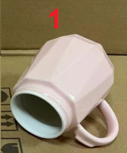 Кружка с крышкой 520 мл Грани / WRF-007 /уп 60/