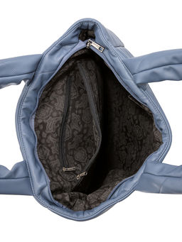 Серо-голубой шоппер S.Lavia  фото 6