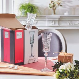 Набор фужеров (бокалов) для шампанского ЛЕДИ ДАЙМОНД 150мл 6шт