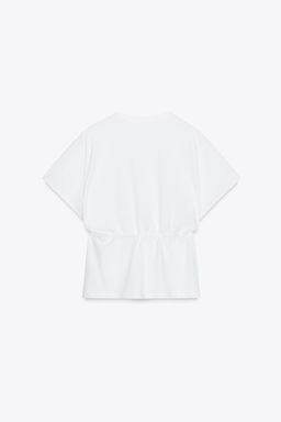 HEAVY COTTON T-SHIRT - Zara фото 8