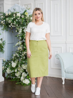 Юбка 1332 лайм - Novita фото 6