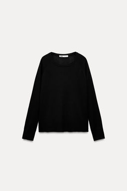 BASIC FINE KNIT SWEATER - Zara фото 31