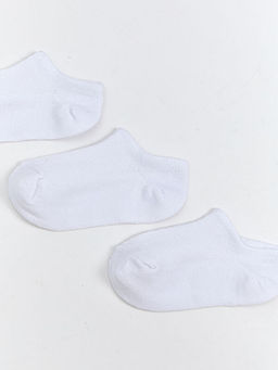 Basic K?z ?ocuk Patik ?orap 3l?